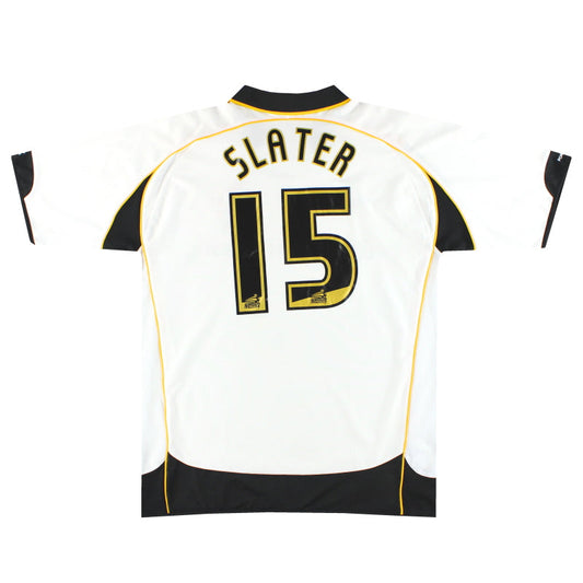 2007-08 Port Vale Vandanel Home Shirt Slater #15 XL
