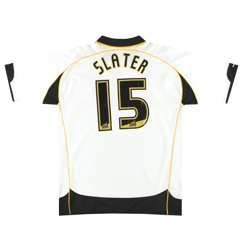 2007-08 Port Vale Vandanel Home Shirt Slater #15 XL