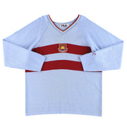 2002-03 West Ham Fila Sweatshirt XL