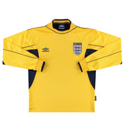 1999-01 England Umbro Goalkeeper Shirt Y