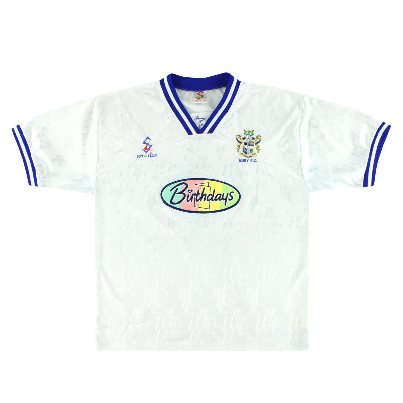 1997-98 Bury Super League Home Shirt L