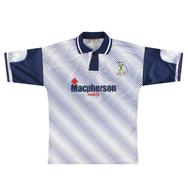 1992-93 Bury Matchwinner Home Shirt L