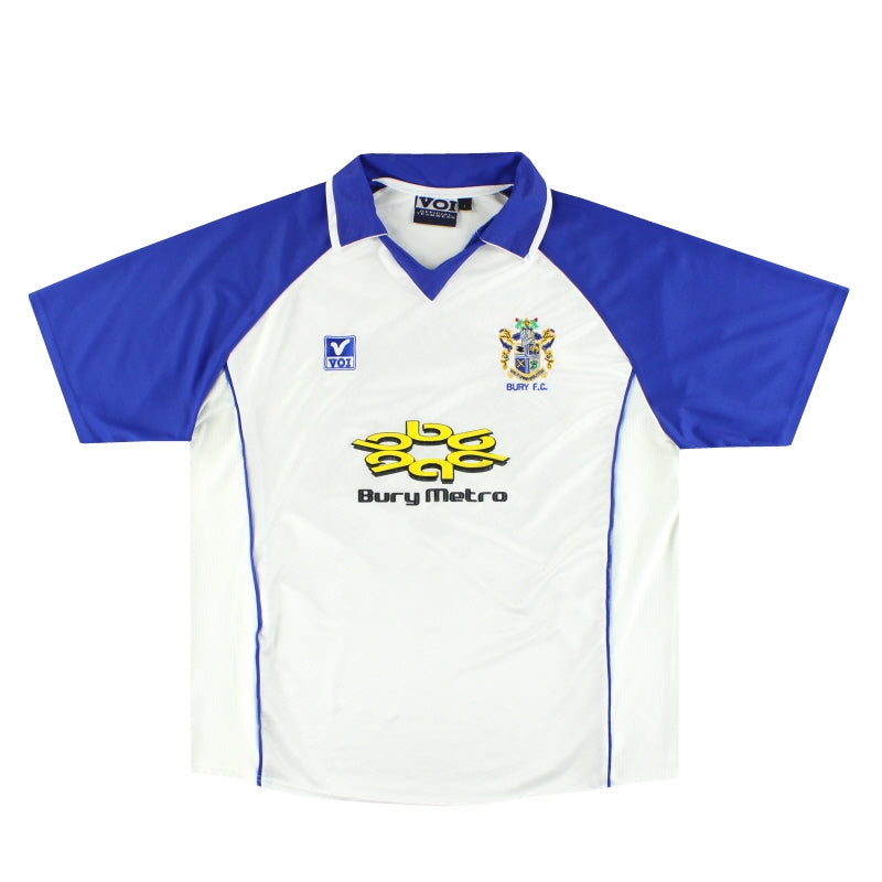 2002-03 Bury VOI Home Shirt L