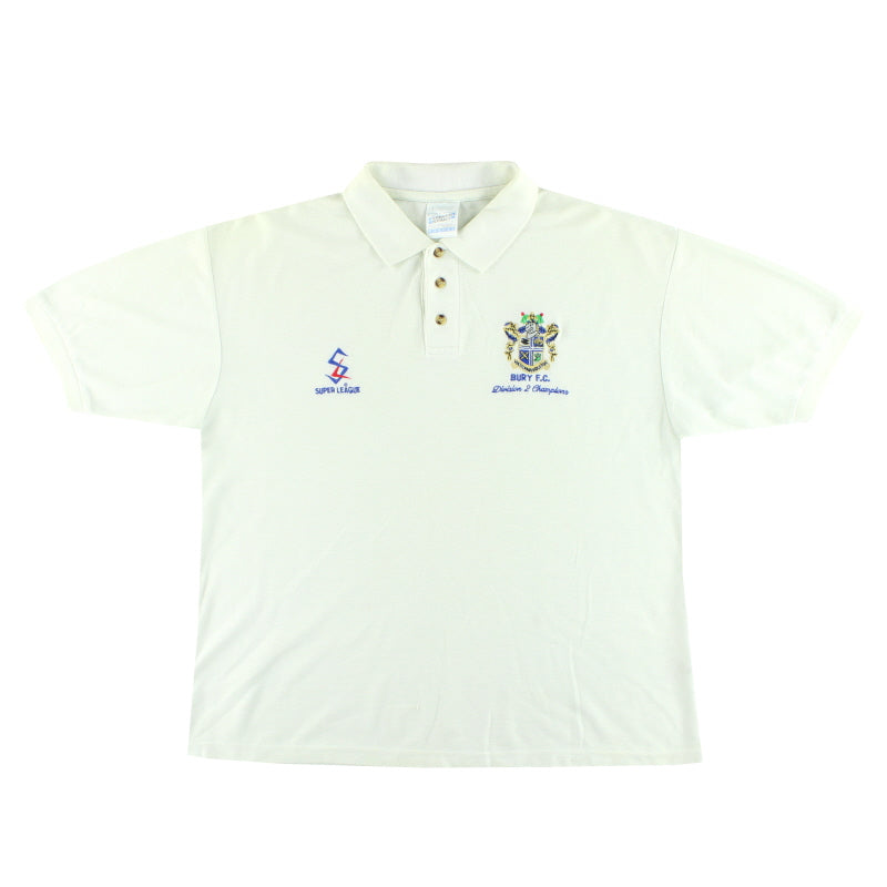 1997 Bury Super League 'Champions' Polo Shirt L