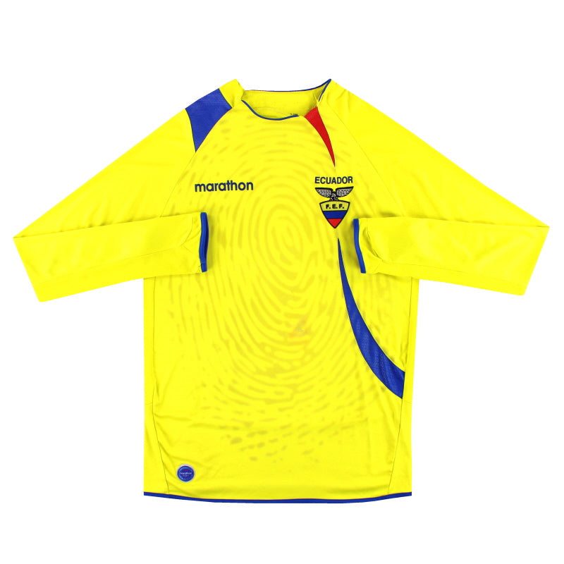 2007-11 Ecuador Marathon Home Shirt L/S L