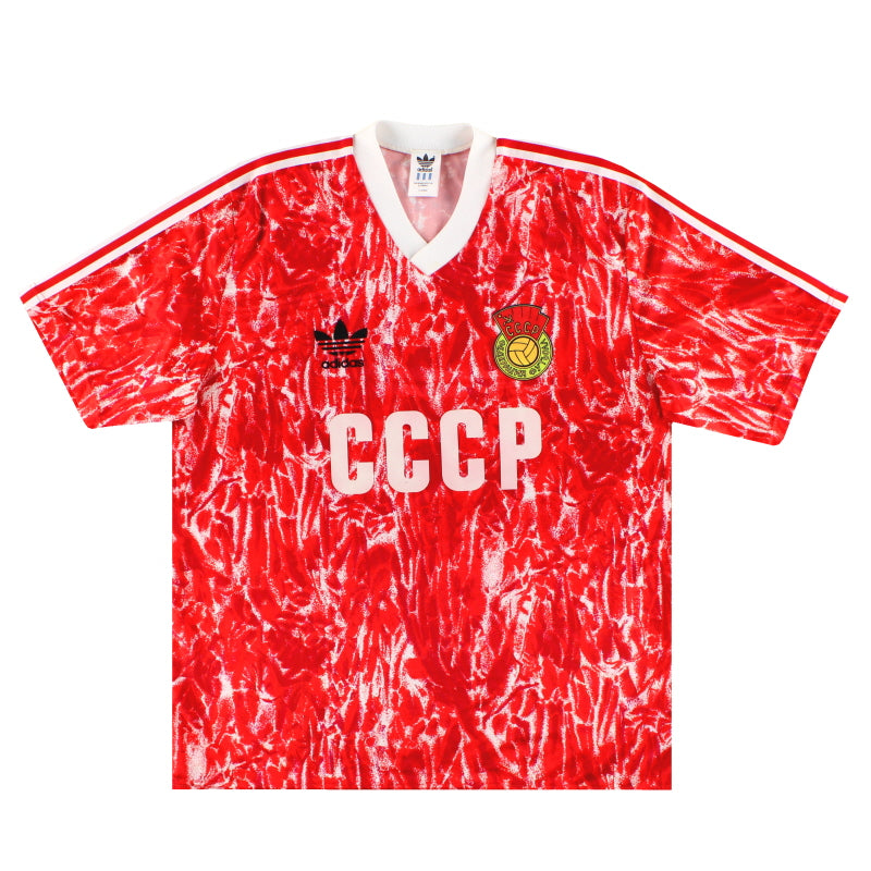 1989-91 Soviet Union adidas Home Shirt *Mint* XL