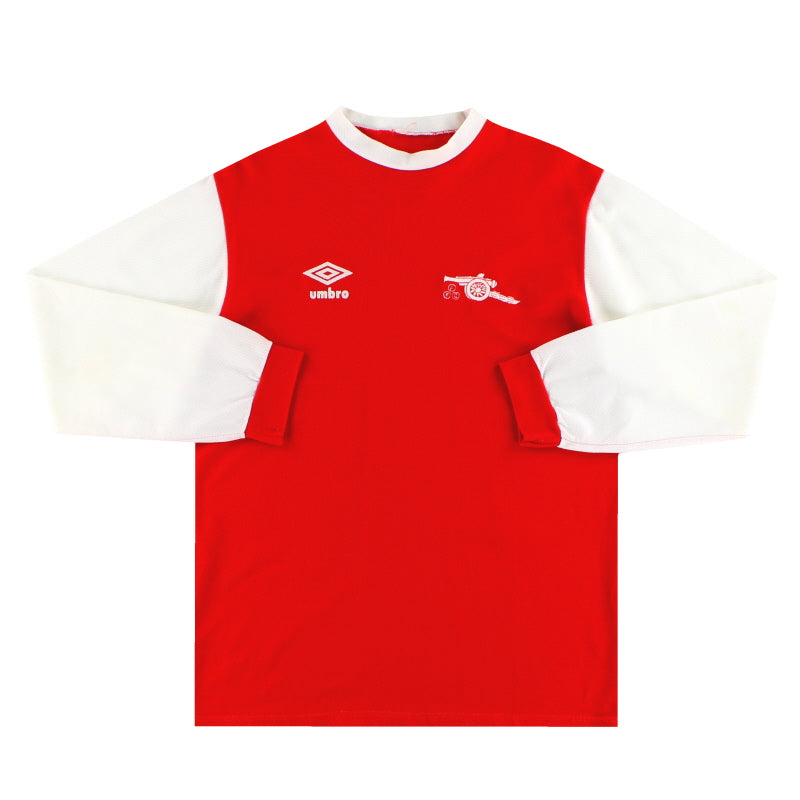1981-82 Arsenal Umbro Home Shirt L/S