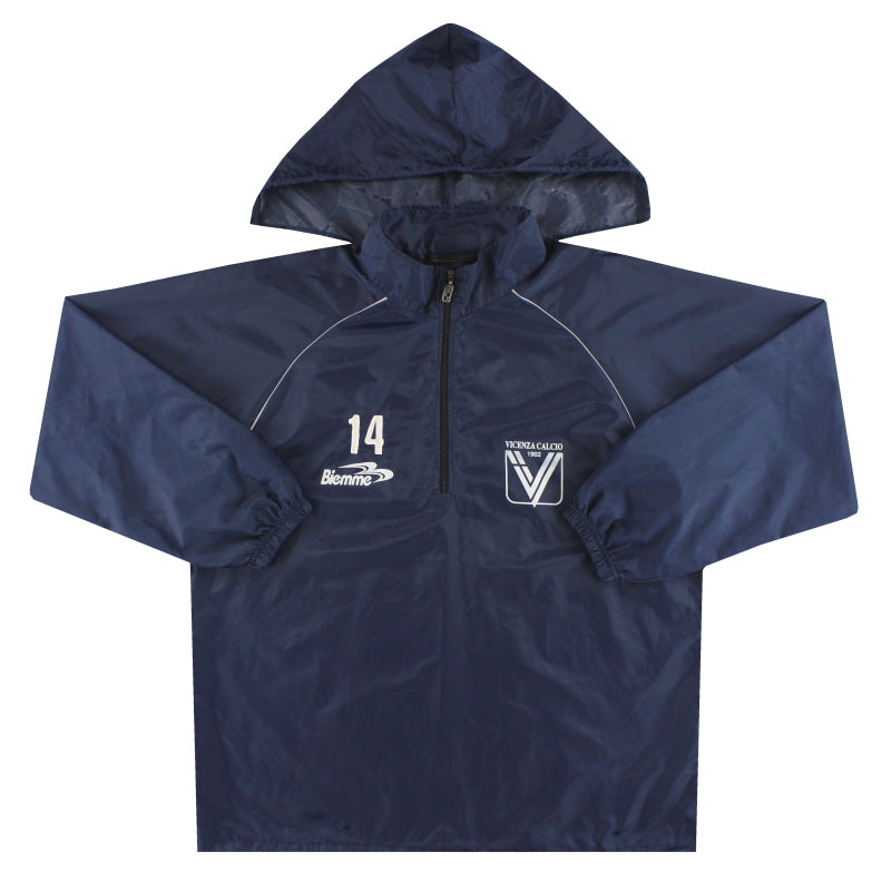 2002-03 Vicenza Biemme 1/4 Zip Track Top #14 L