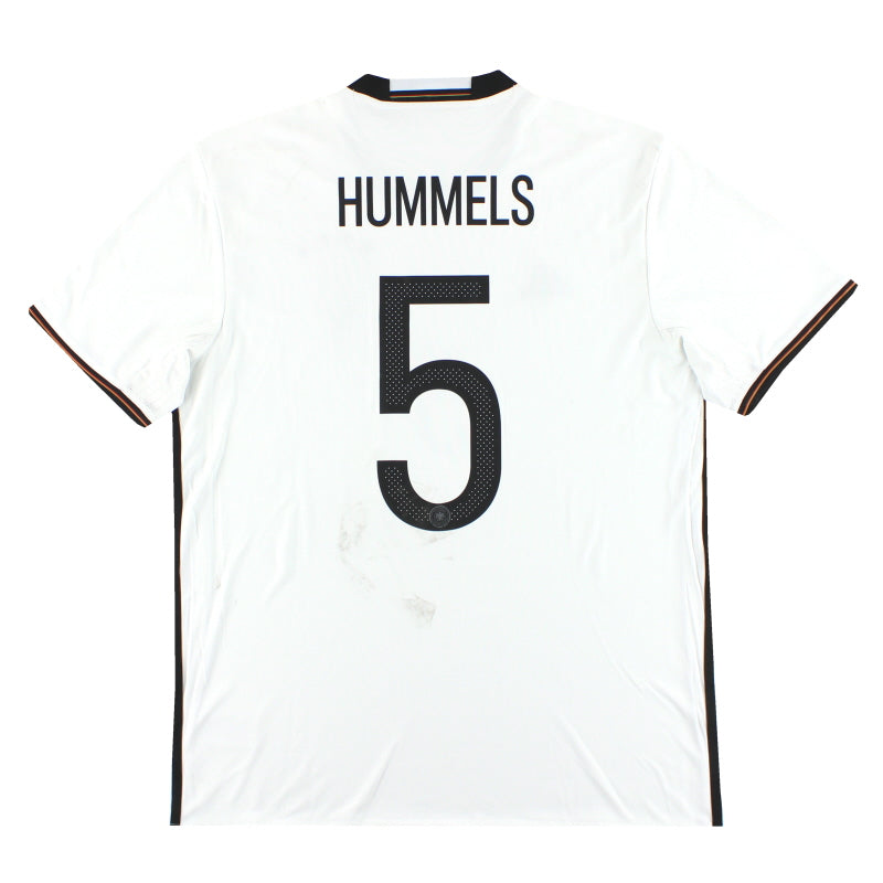 2015-16 Germany adidas Home Shirt Hummels #5 *w/tags* L