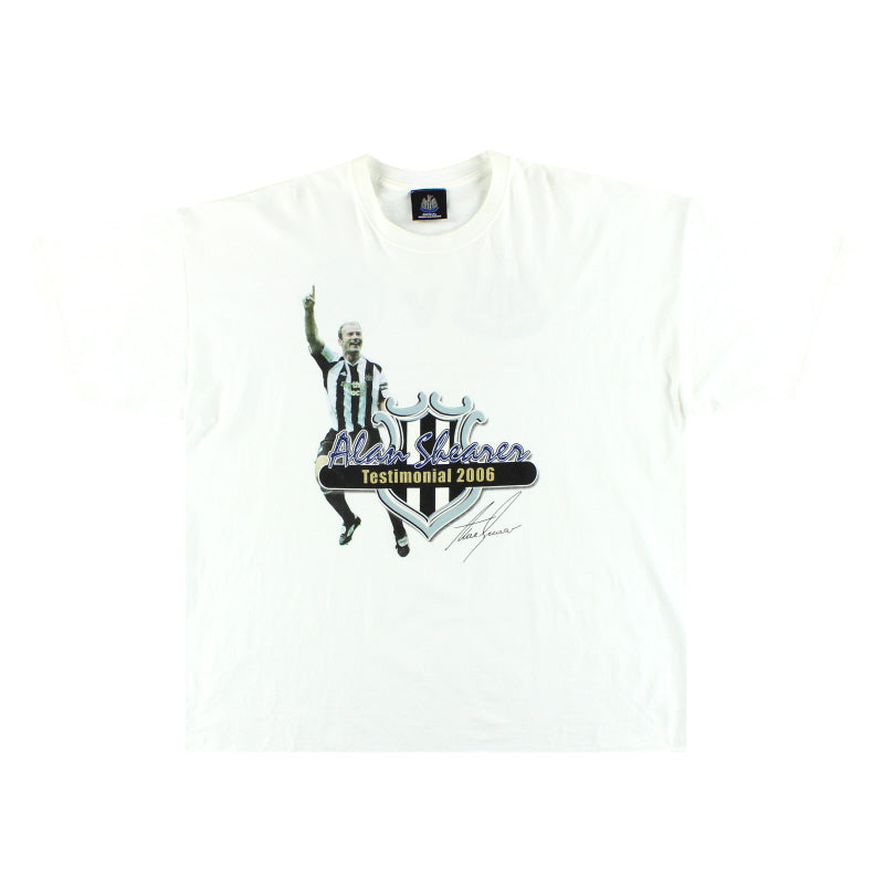 2006 Newcastle 'Alan Shearer's Testimonial' Graphic Tee XXL