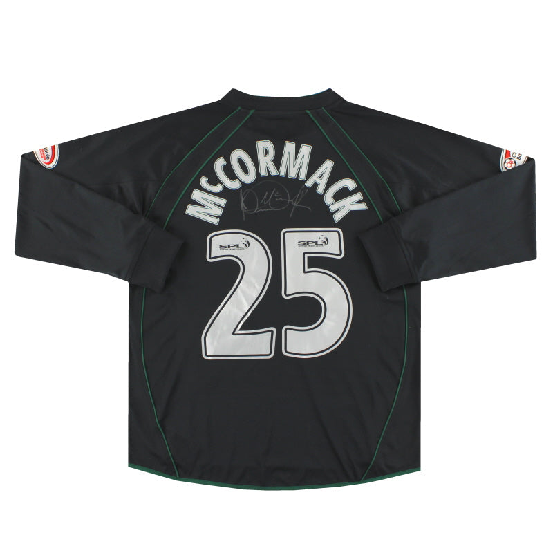 2007-08 Hibernian Le Coq Sportif 'Signed' Player Issue Shirt McCormack #25 L/S M
