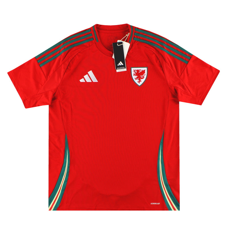 2024-25 Wales adidas Home Shirt *BNIB* L