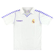 1989-90 Real Madrid Hummel Home Shirt *Mint* L