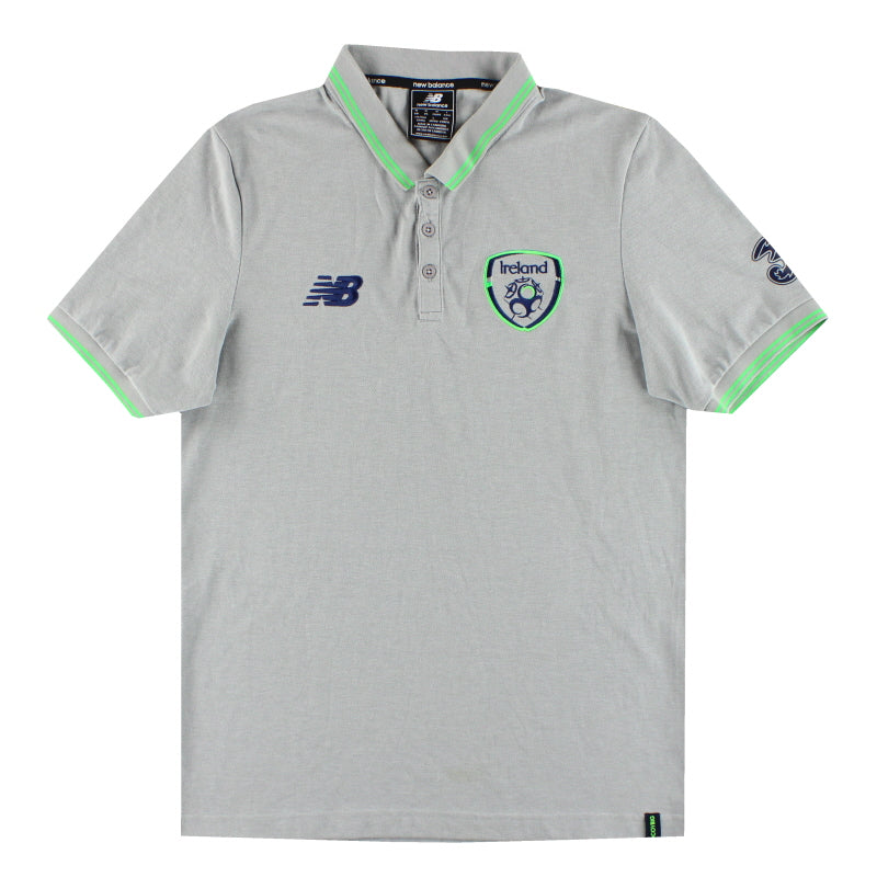 2017-18 Ireland New Balance Polo Shirt M