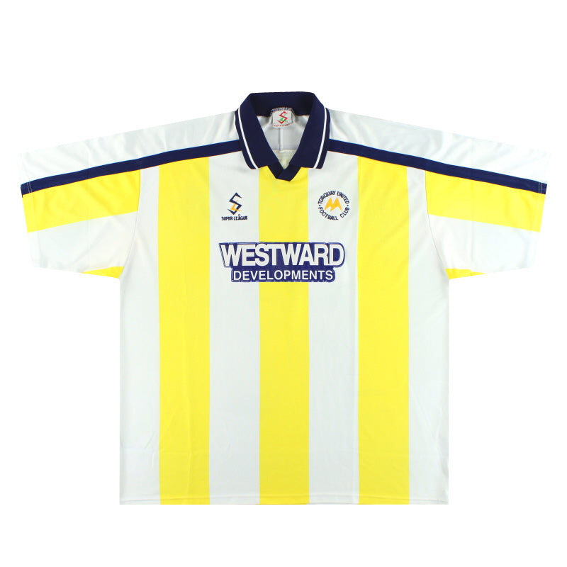 1999-00 Torquay Super League Home Shirt XXL