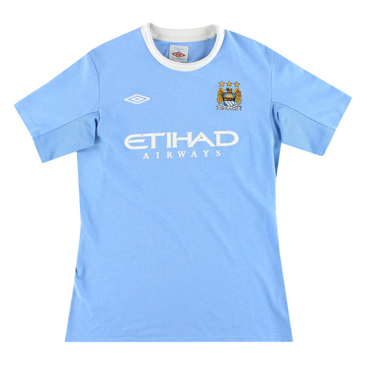 2009-10 Manchester City Umbro Home Shirt Womens's 10