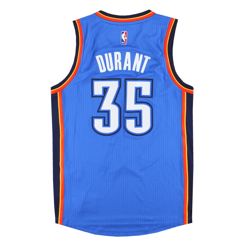 2010-17 Oklahoma City Thunder adidas Swingman Away Jersey Durant #35 *w/tags* S