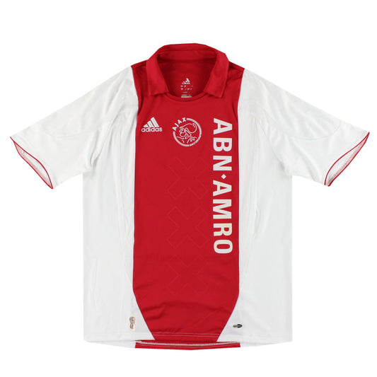 2007-08 Ajax adidas Home Shirt XL
