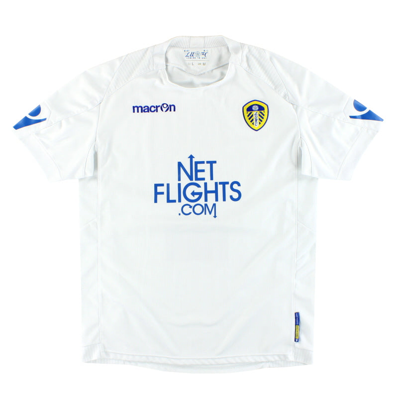 2010-11 Leeds Macron Home Shirt XXL