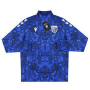 2024-25 West Brom Macron 1/4 Zip Warm-Up Top *w/tags* L