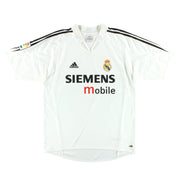 2004-05 Real Madrid adidas Home Shirt L