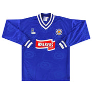 1996-98 Leicester Fox Leisure Home Shirt L/S *As New* M