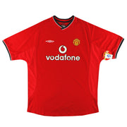 2000-02 Manchester United Umbro Home Shirt *w/tags* XL