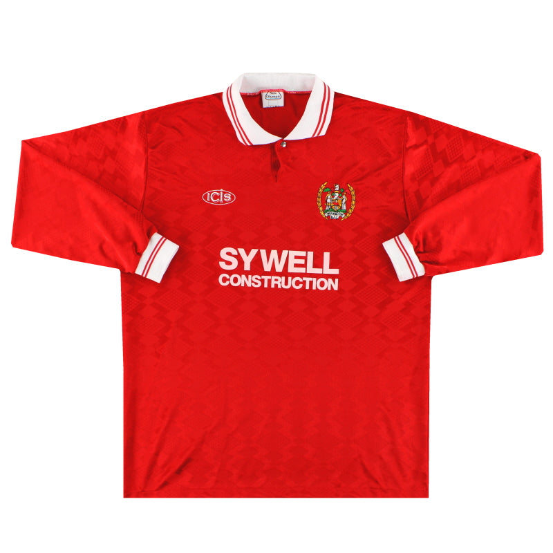 1996-97 Workington AFC ICIS Home Shirt L/S XL