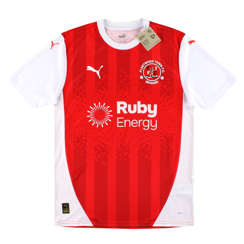 2024-25 Fleetwood Town Puma Home Shirt *w/tags* M
