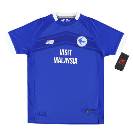 2024-25 Cardiff City New Balance Home Shirt *BNIB* Youth XL
