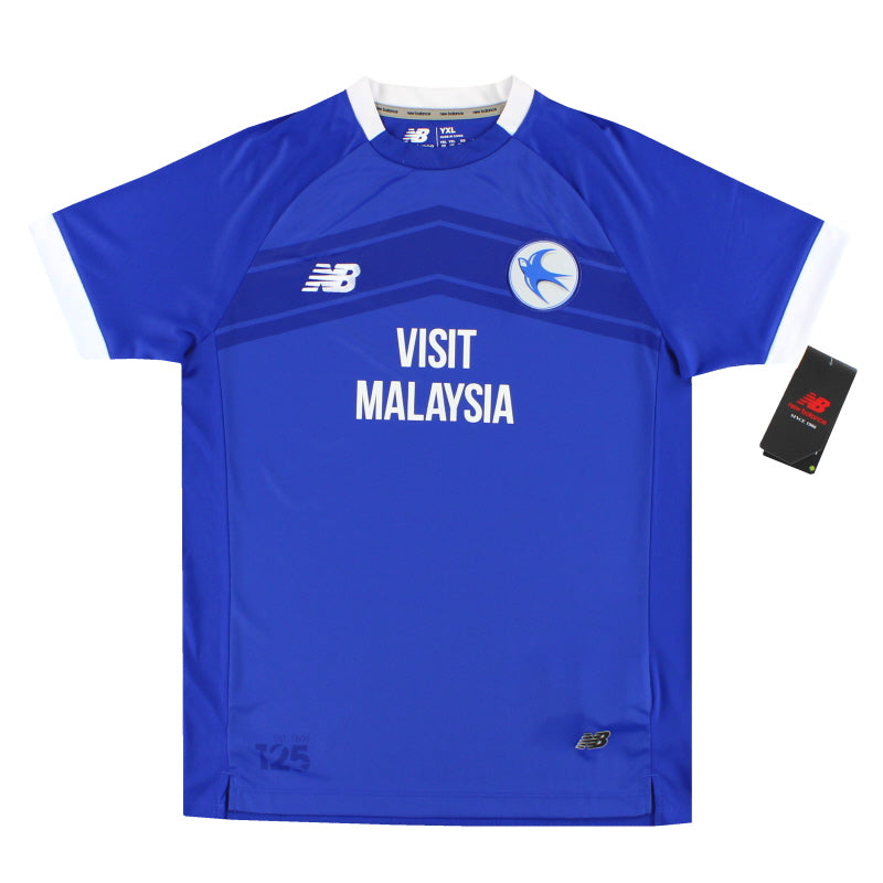 2024-25 Cardiff City New Balance Home Shirt *BNIB* Youth XL
