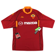 2002-03 Roma Kappa Home Shirt L/S *w/tags* XXL