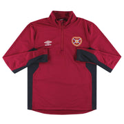 2017-18 Hearts Umbro 1/4 Zip Training Top M