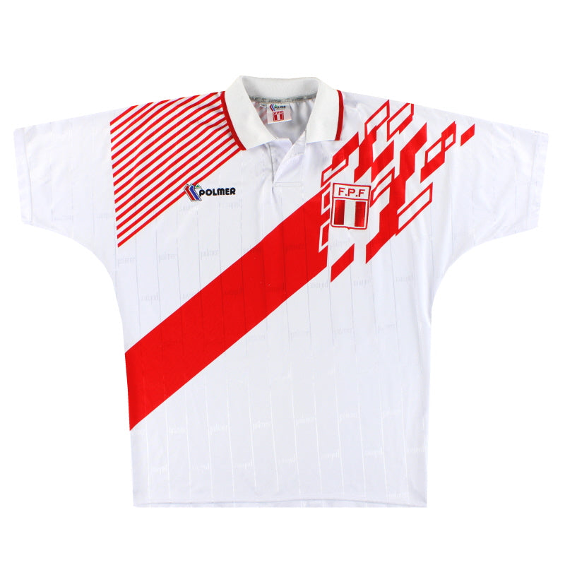 1993-96 Peru Home Shirt M