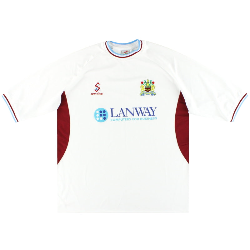 2001-02 Burnley Super League Away Shirt XXL