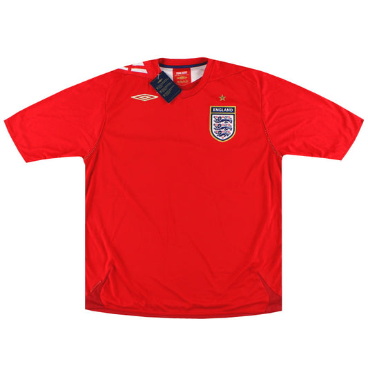2006-08 England Umbro Away Shirt *w/tags* L
