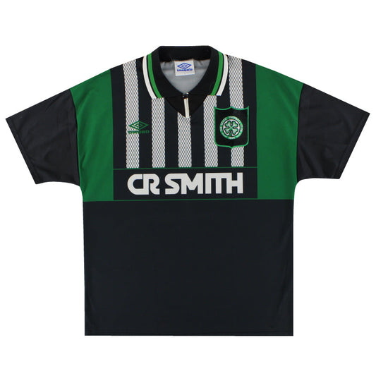 1994-95 Celtic Umbro Away Shirt #11 *Mint* L