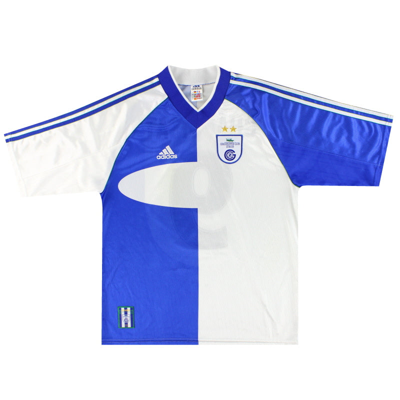 1998-00 Grasshoppers Home Shirt Chapuisat #9 M