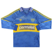 1992-93 Boca Juniors adidas Home Shirt L/S L