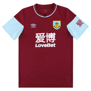 2020-21 Burnley Umbro Home Shirt L