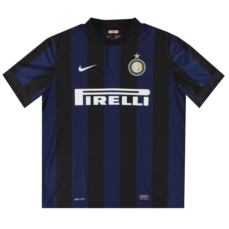 2013-14 Inter Milan Nike Home Shirt M