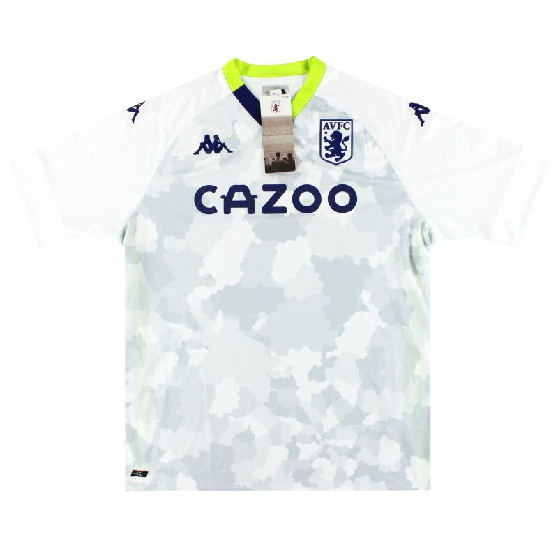2020-21 Aston Villa Kappa Kombat Third  Shirt*w/tags* XXXL