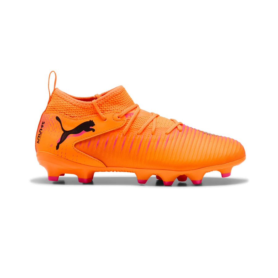 Puma Future 8 Match FG/AG Jnr Football Boots - Heat Fire/Puma Black/Ravish