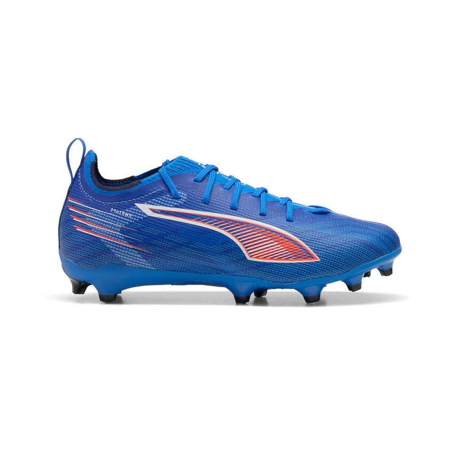 Puma Ultra 6 Pro FG/AG Jnr Football Boots - Ultra Blue/Puma White/Glowing Red