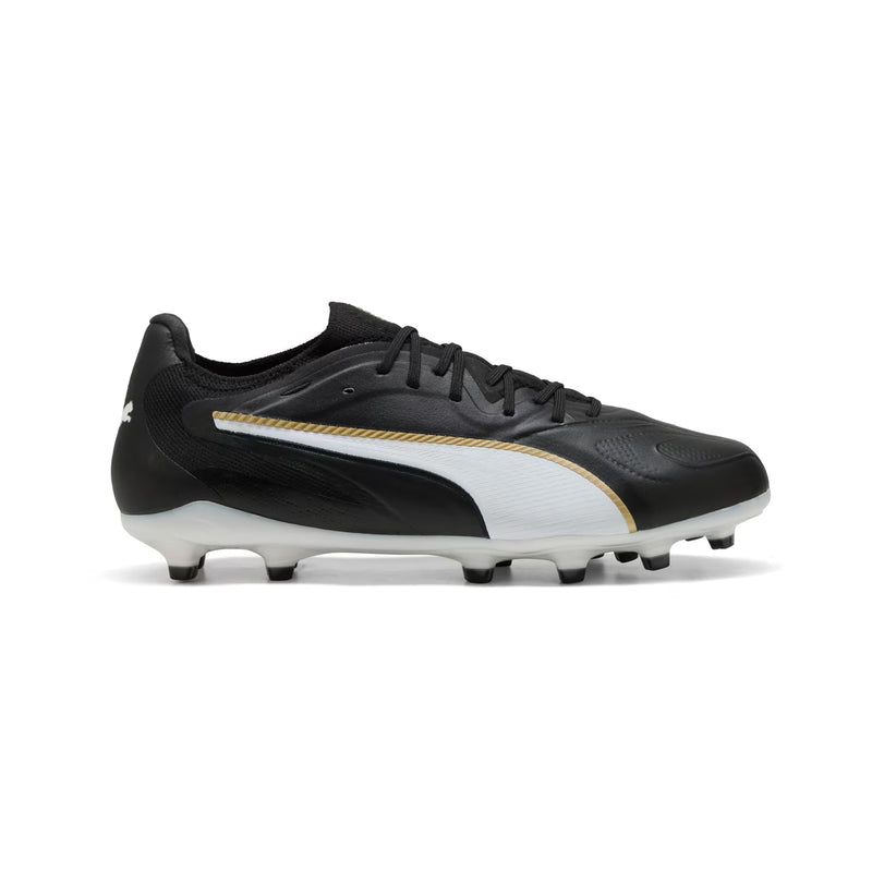 Puma King 20 Ultimate FG/AG Football Boots - Puma Black/Puma White/Puma Gold