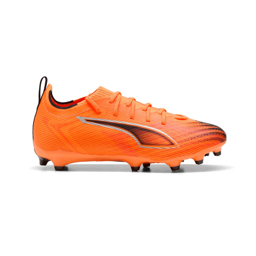 Puma Ultra 6 Pro FG/AG Jnr Football Boots - Heat Fire/Puma Black/Glowing Red
