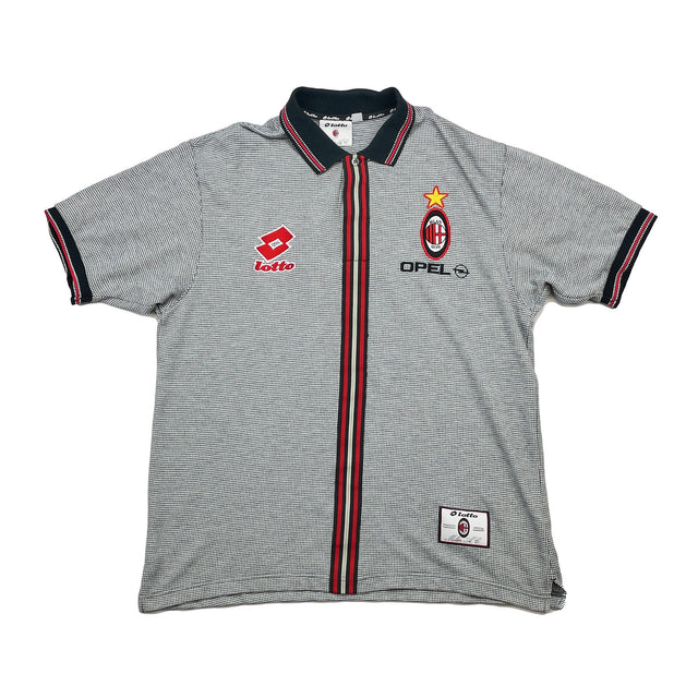 CULT KITS - 1997/98 AC MILAN TRAINING SHIRT (L) LOTTO