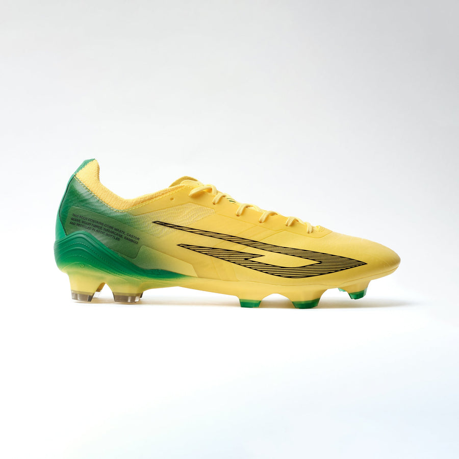 Sokito Scudetta Vegan FG/AG Football Boots - Yellow/Green
