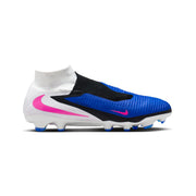 Nike Phantom 6 High Pro FG Football Boots - Racer Blue/Pink Blast/White