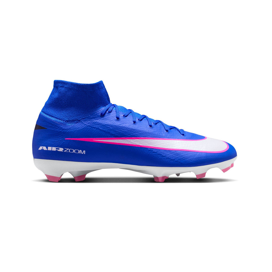 Nike Mercurial Zoom Superfly 10 Pro FG Football Boots - Racer Blue/White